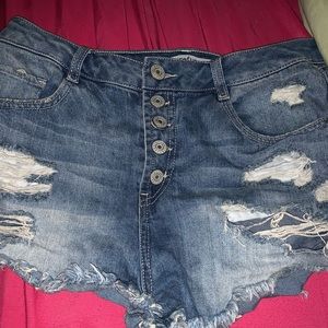 cute ripped shorts